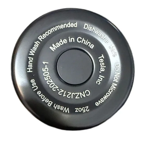 Tesla Matte Black Insulated Bottle - Picture 3 of 3